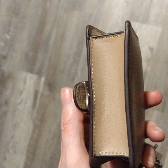 NWOT Coach Mini Tabby Keychain Bag Charm In Signature Canvas - Picture 4 of 7